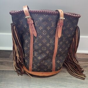 Vintage Boho Louis Vuitton Large French Tote